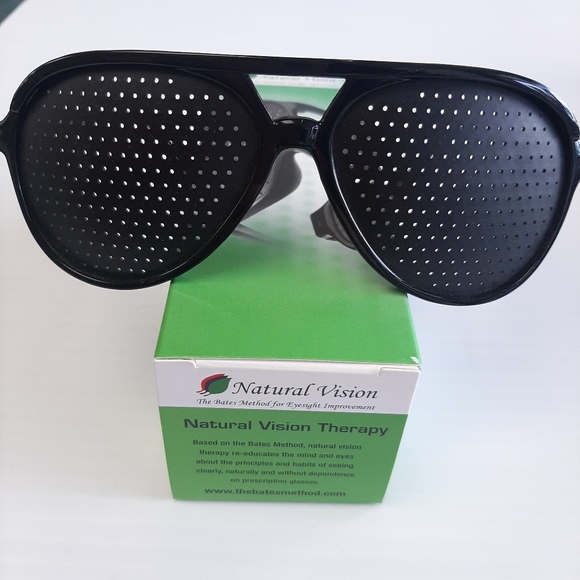 NATURAL VISION THERAPY Glasses Bates Method Eyesight Improvement Eyewear - Picture 6 of 8